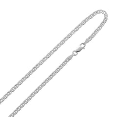 3MM STERLING SILVER MARINER CHAIN