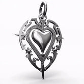 ANTIQUE HEART PENDANT