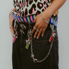ASTROLOGY WALLET CHAIN