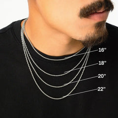 STAINLESS STEEL ROPE CHAIN