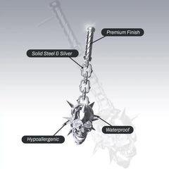 6TH CIRCLE OF HELL EARRING