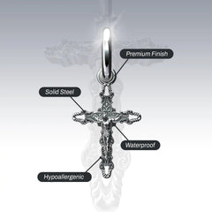 CRUCIFIX CROSS EARRING