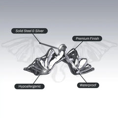 DEATHWING STUD EARRING