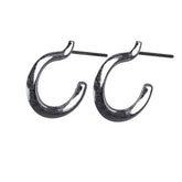 PLAIN OPEN HOOP EARRING