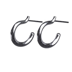PLAIN OPEN HOOP EARRING
