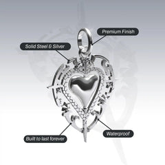 ANTIQUE HEART PENDANT
