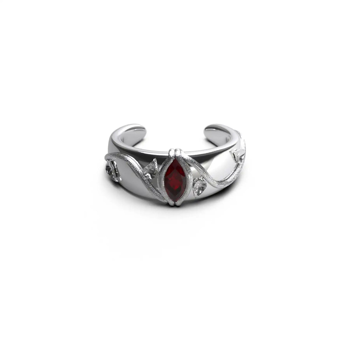 BIRTHSTONE EAR CUFF