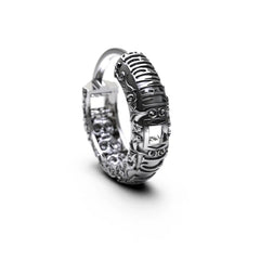 CATACOMB HOOP EARRING