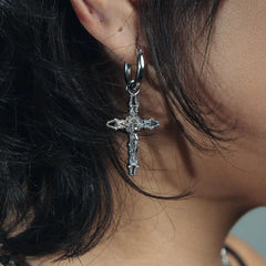 CRUCIFIX CROSS EARRING