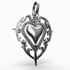 ANTIQUE HEART PENDANT