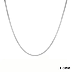 STAINLESS STEEL SQUARE SNAKE CHAIN