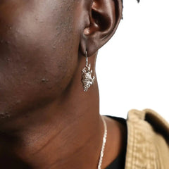 FLAME DICE EARRING