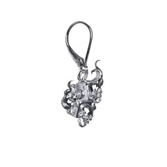 FLAME DICE EARRING