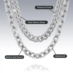 10MM ARIES AND CUBAN CHOKER SET