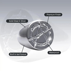 ANARCHY SIGNET RING