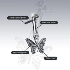 BUTTERFLY EARRING (DANGLE)