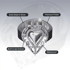 ANTIQUE HEART RING