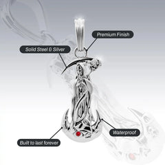 UPGRADED SANTA MUERTE PENDANT