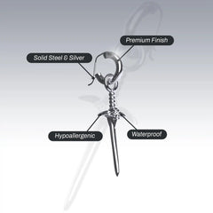 WARLOCK SWORD EARRING