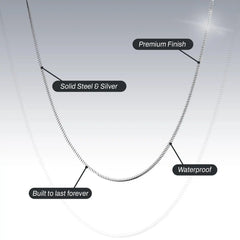 STAINLESS STEEL REAL SNAKE CHAIN