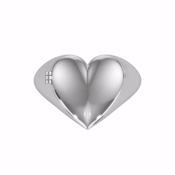 LOCKET HEART RING