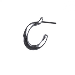 PLAIN OPEN HOOP EARRING