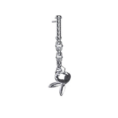 SKULLBOY DANGLE EARRING